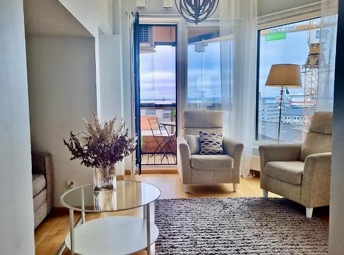 Lootsi With Sauna, Next To Old Town, Center, Port 公寓